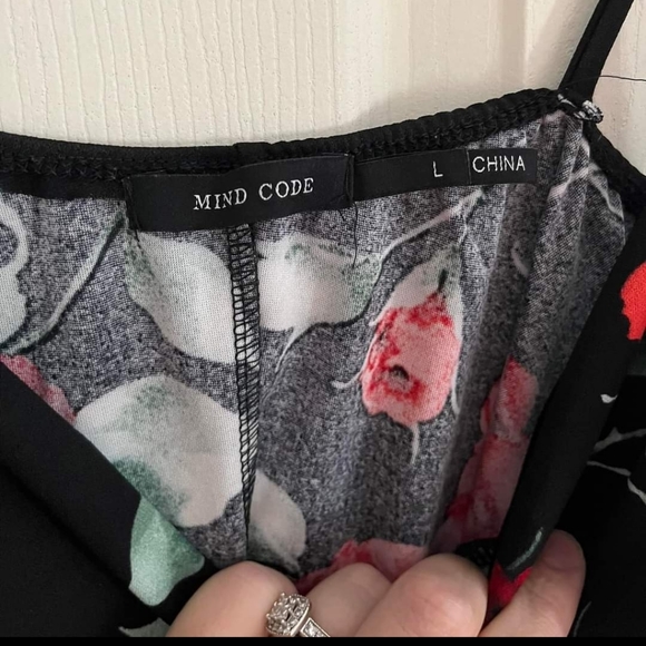 Floral Mind Code Minidress - Picture 8 of 8